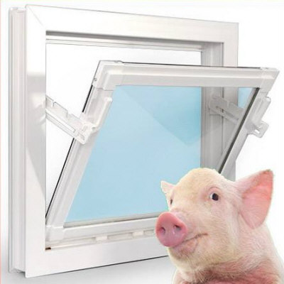 Вікна для тварин ПВХ, корівник, москітні сітки, виробник Польща